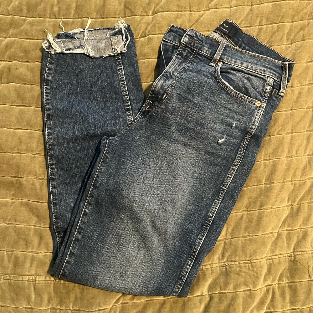 GAP cigarette jeans 8/29T
